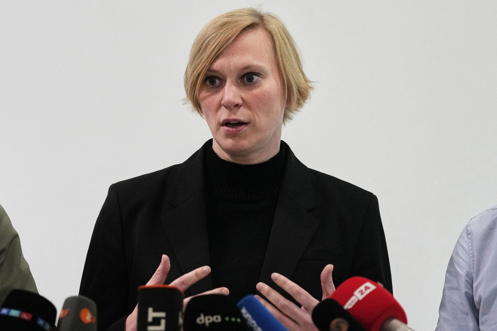 Grünen-Landeschefin Nina Stahr erwartet von der Linken eine Erklärung, «was da gestern in der Fraktionssitzung passiert ist». (Archivbild)