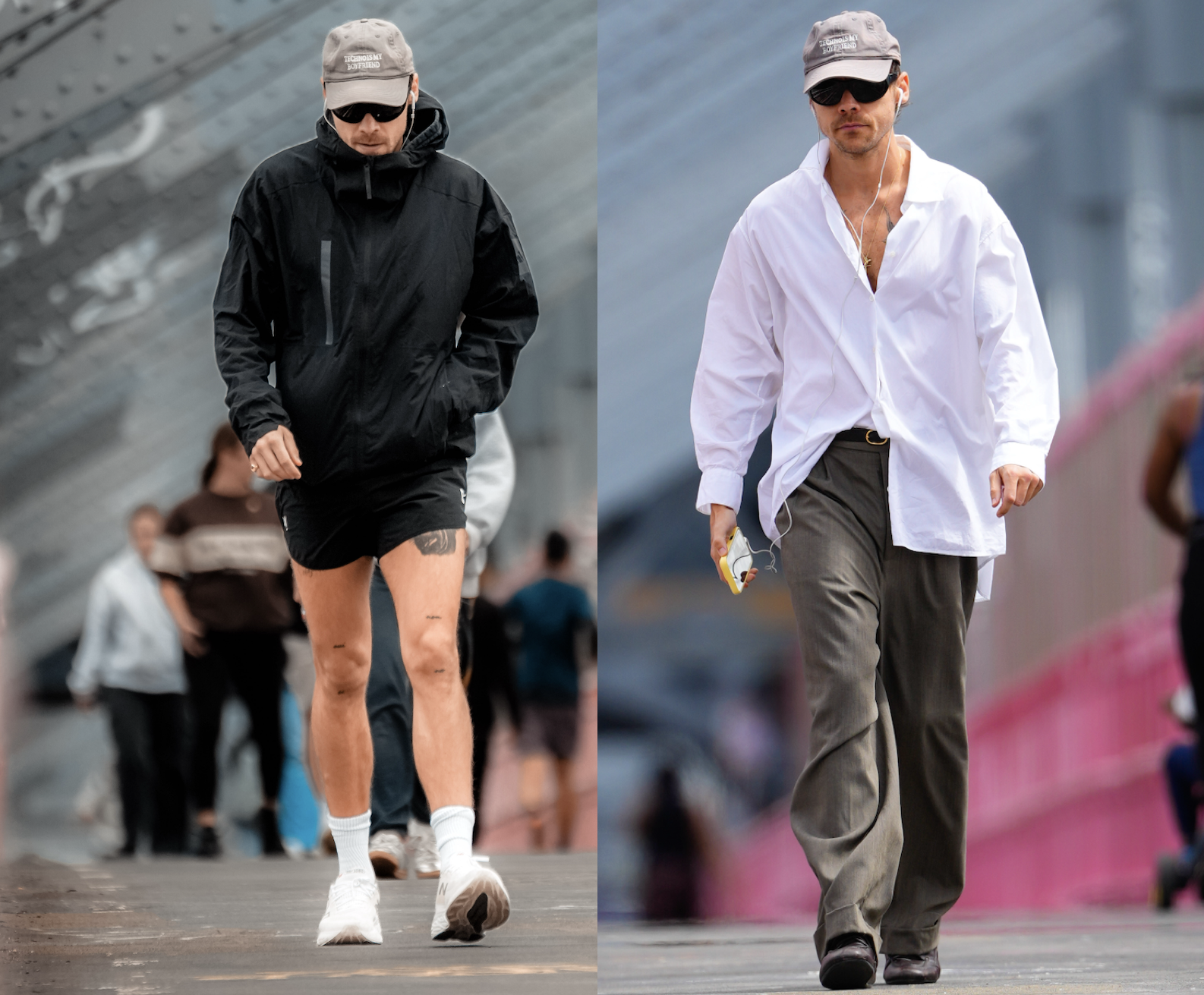 Harry Styles Spaziergang