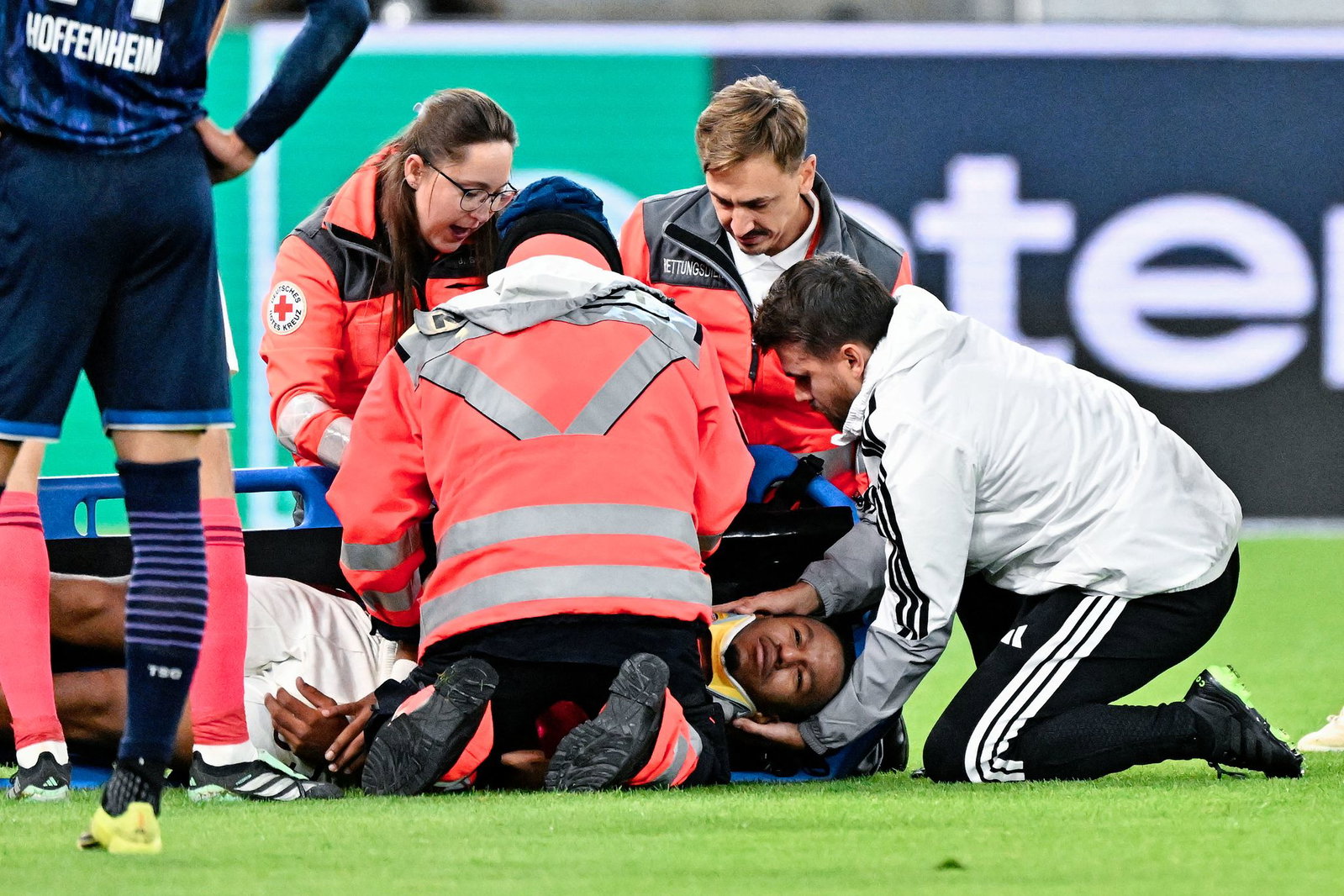 Lange Behandlungspause für Lyons Steeve Kango.