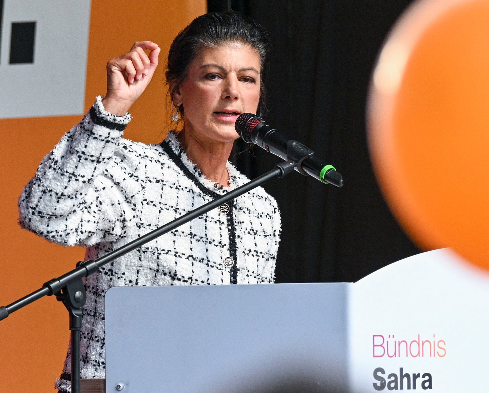 BSW-Gründerin Wagenknecht sieht in der Wahl eines AfD-Landtagspräsidenten eine parlamentarische Normalität. (Archivbild)
