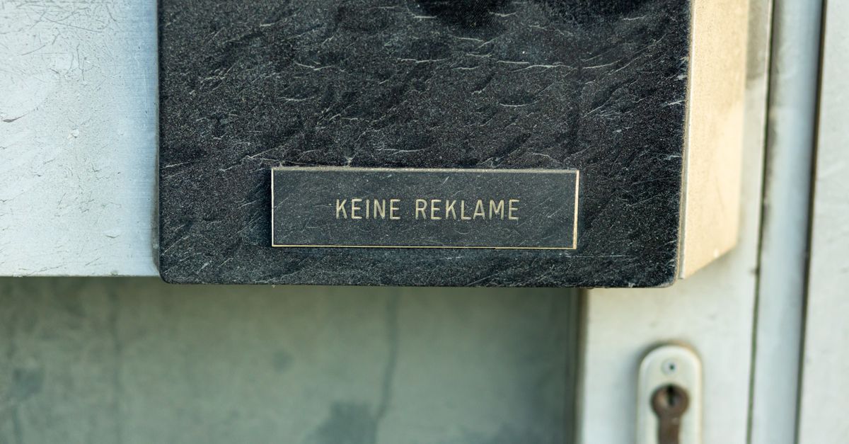 Keine Reklame