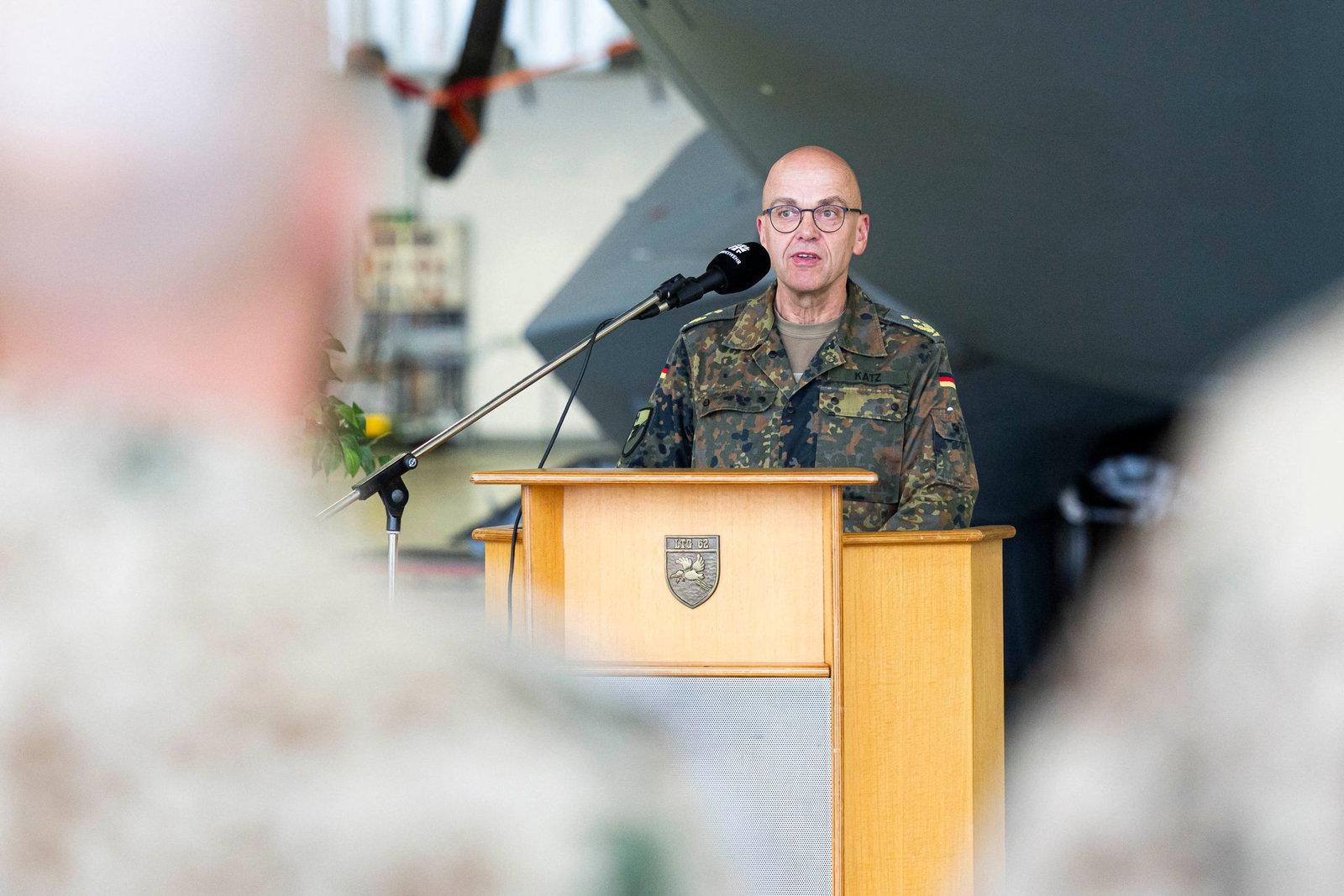 Generalleutnant Katz würdigte den Einsatz der deutschen Kräfte im Irak.