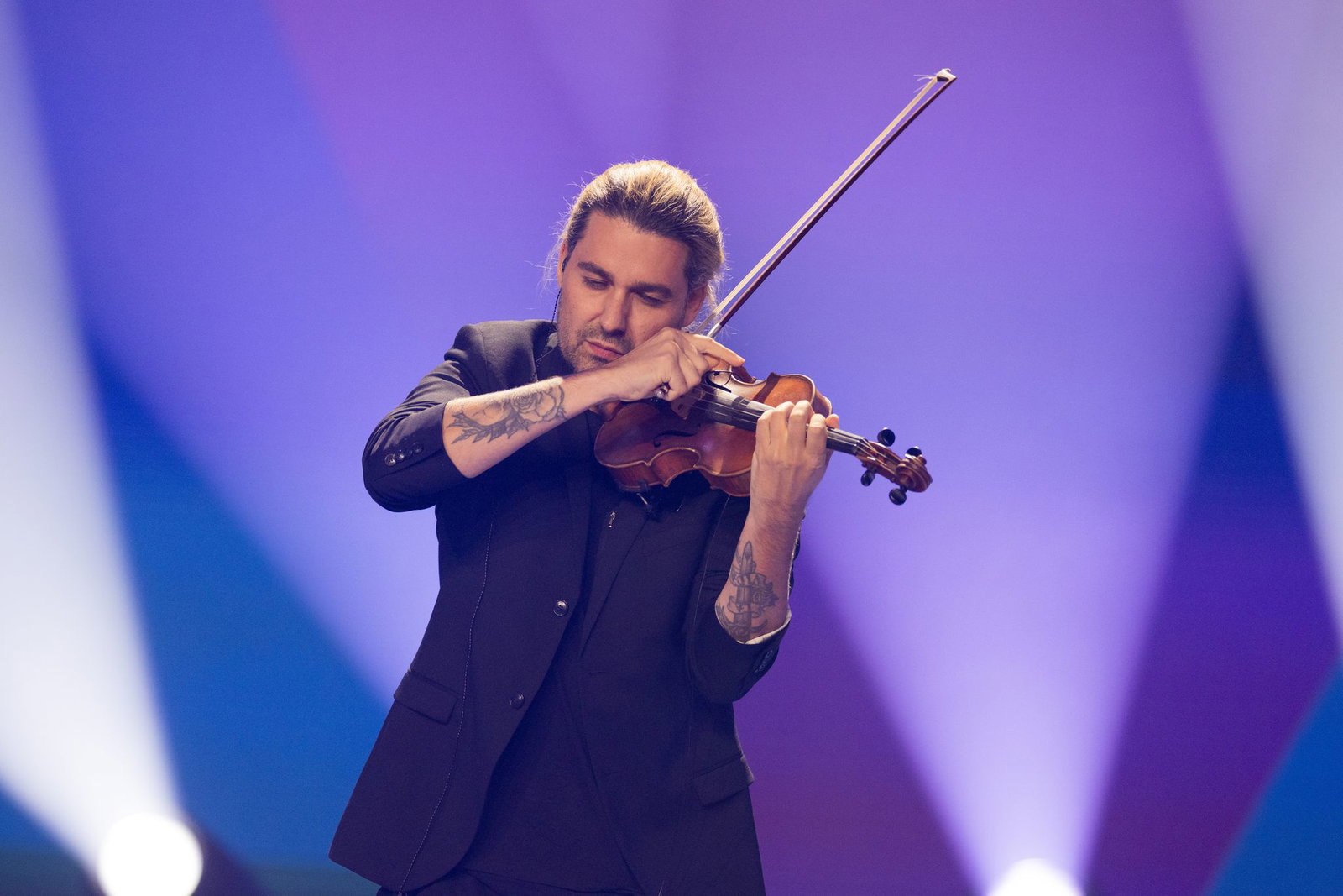 Star-Geiger David Garrett sieht im Tod Motivation für Kunst und Leben. (Archivbild)