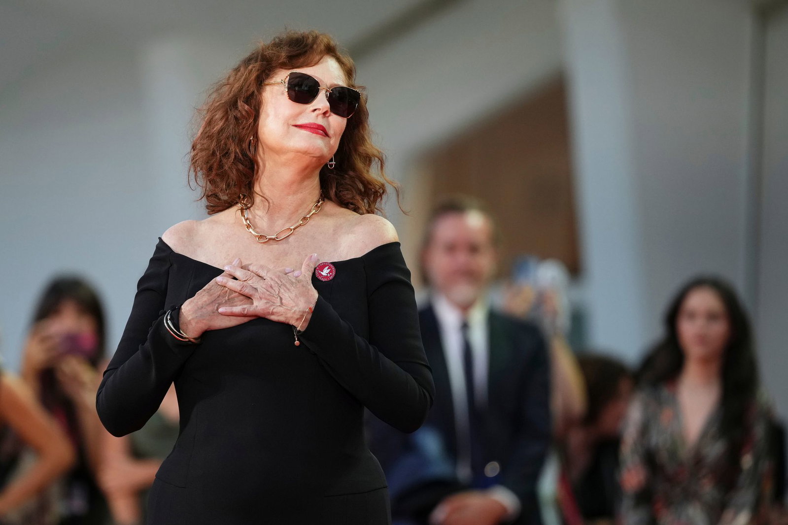 Susan Sarandon gibt sich beim Filmfestival in Venedig kämpferisch. (Archivbild) 