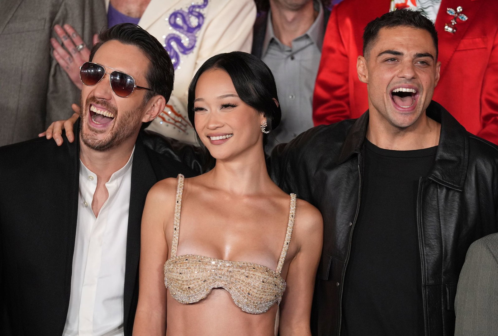Andrew Koji (l-r), Callina Liang und Noah Centineo spielen die Hauptrollen in «Street Fighter».