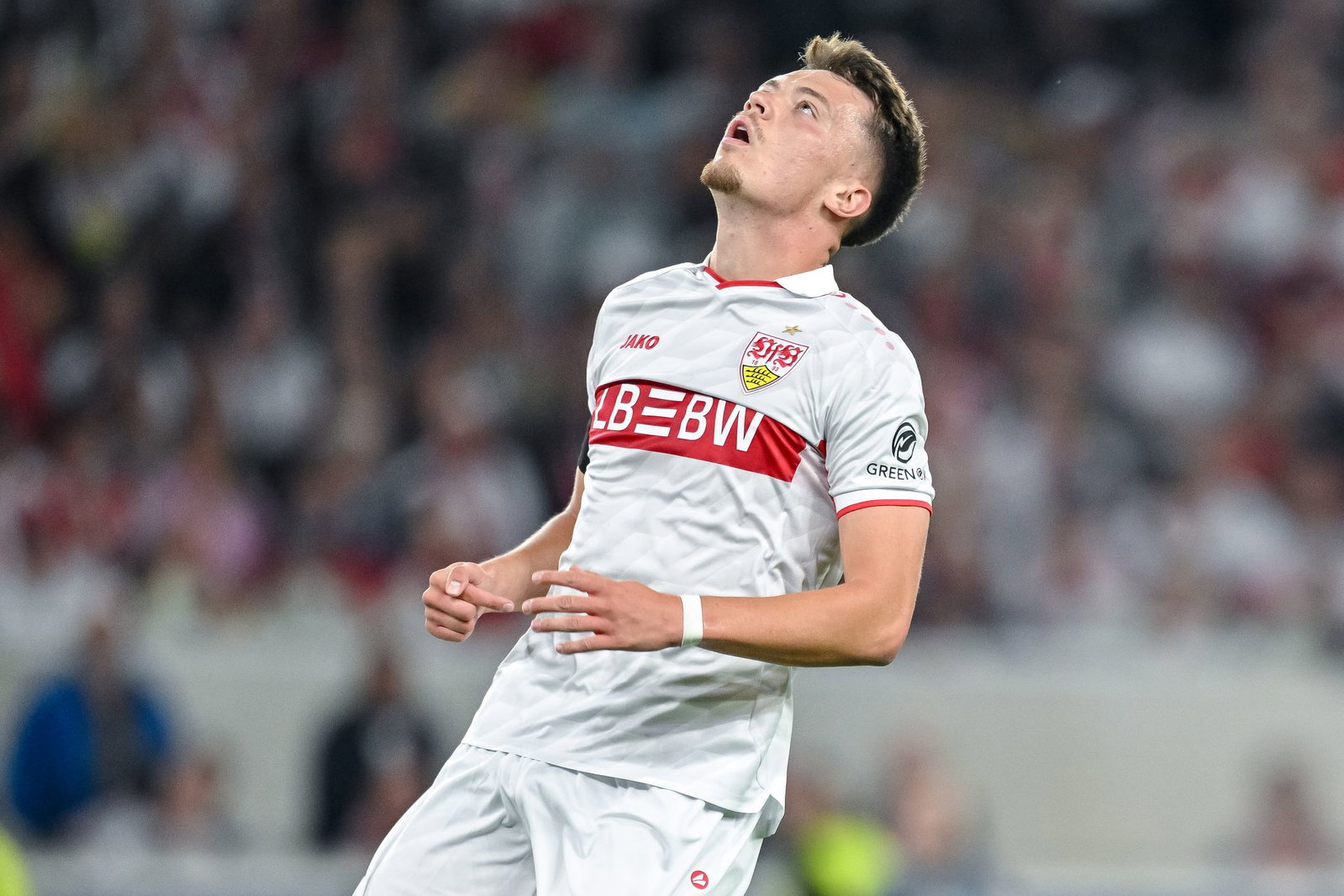 Traf für den VfB bisher nur im Pokal: Dzenan Pejcinovic. (Archivbild)