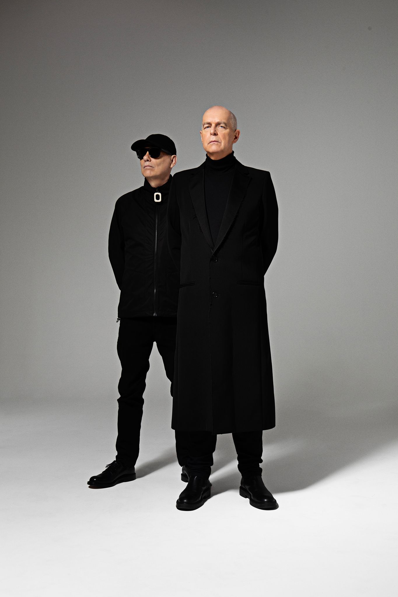 Das aktuelle Band-Foto der Pet Shop Boys. Die Pet Shop Boys veröffentlichen am 9. Oktober das Konzeptalbum «A Man From The Future», das die Geschichte des Mathematikers Alan Turing erzählt. (Handout)