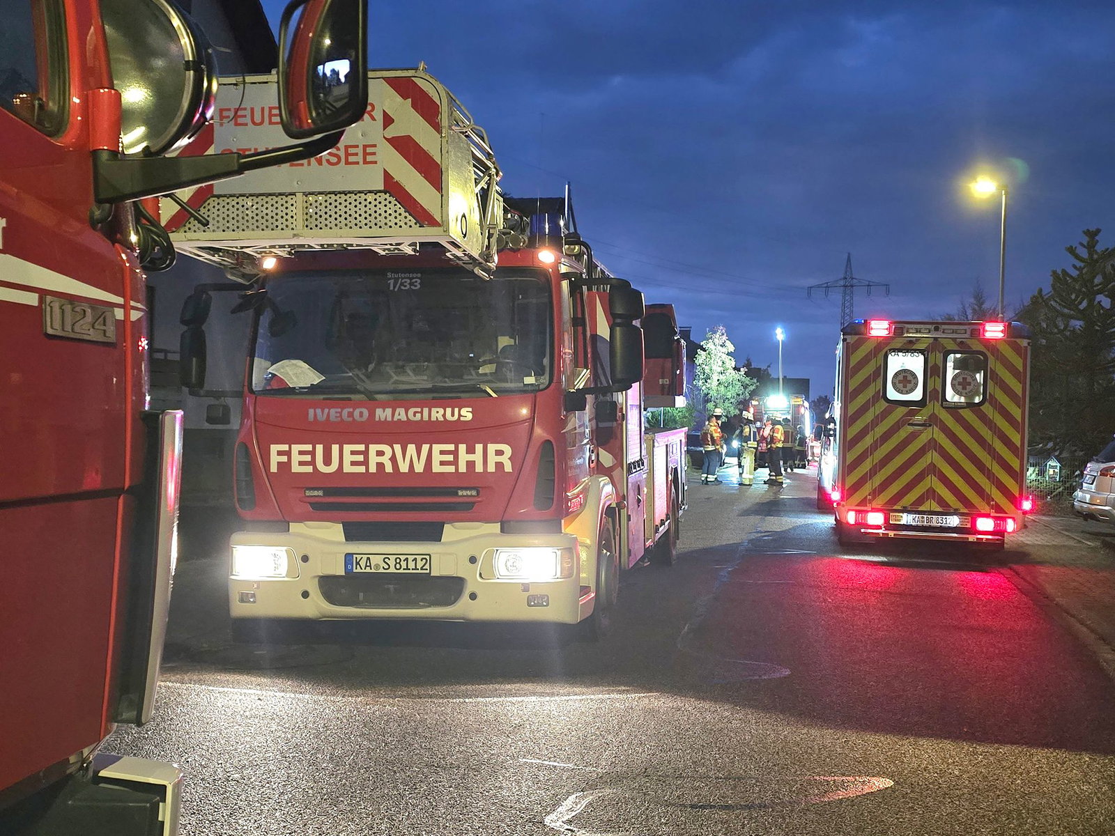 Die Feuerwehr wurde am späten Nachmittag alarmiert. 