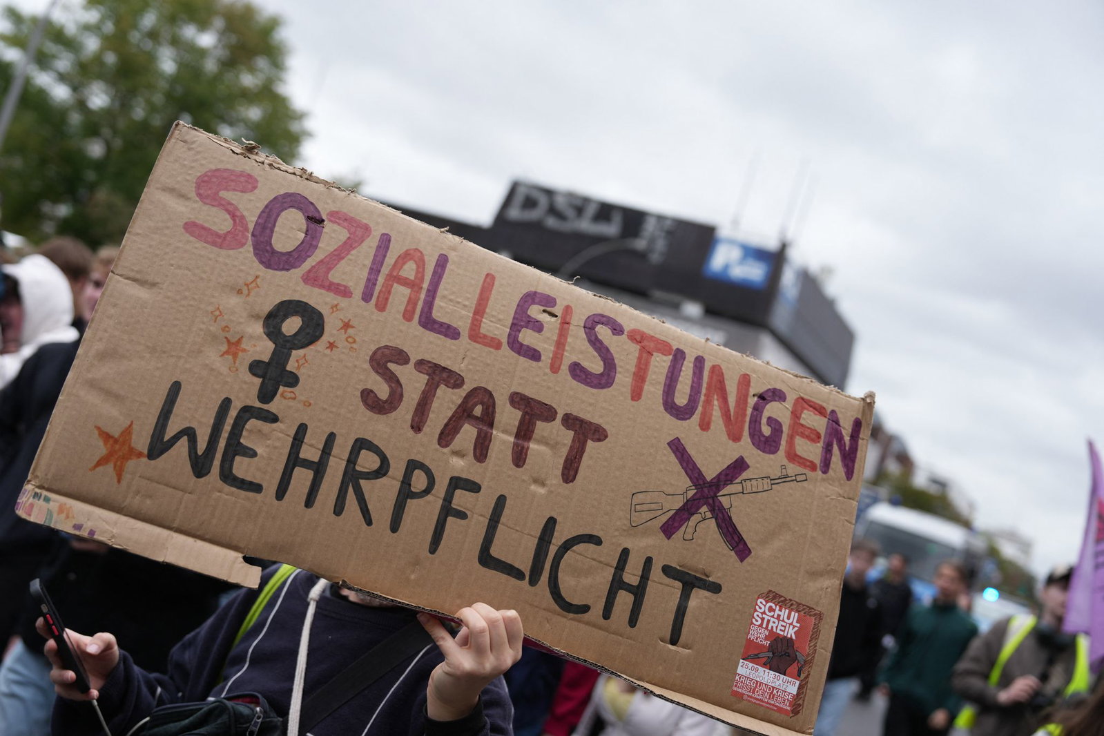 Am 31. Oktober ruft das Bündnis «Gen Z regelt!» zu Demonstrationen in Mainz auf. (Symbolbild) 