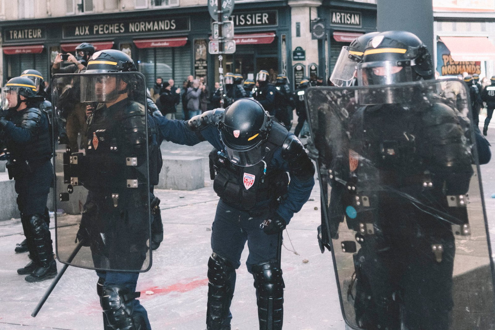 Während des Protesttags wurden frankreichweit 500 Einsatzkräfte verletzt.