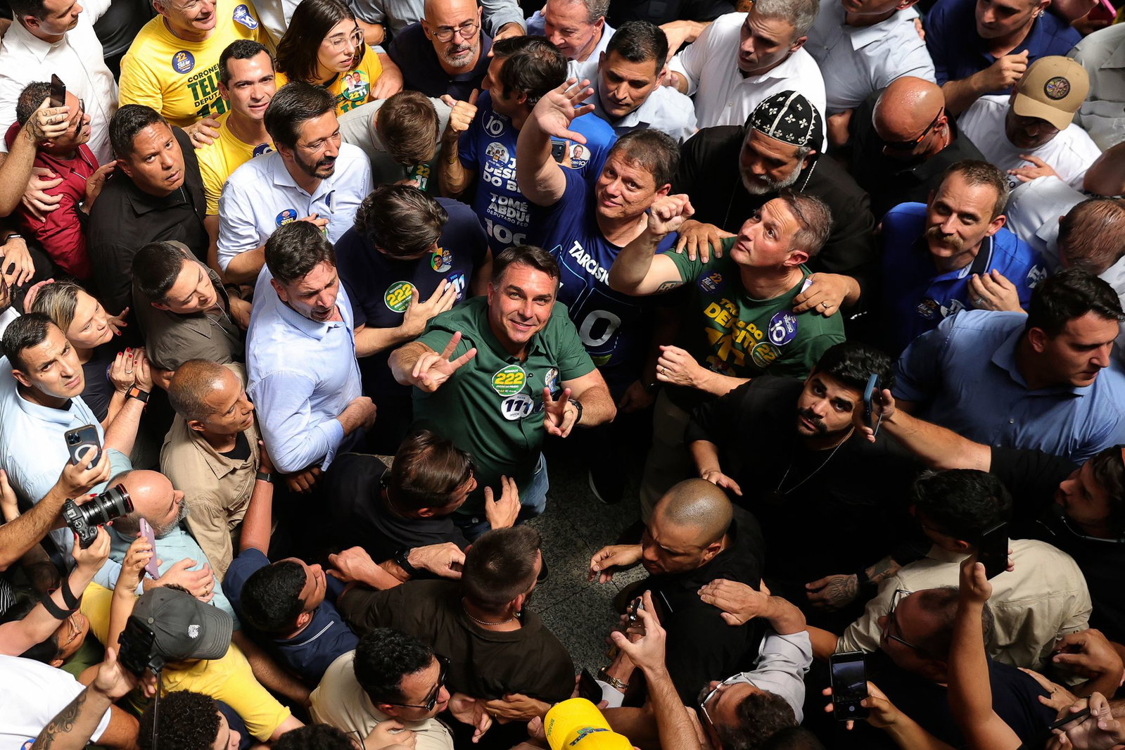 "Hier fließt das Blut Bolsonaros", sagte Flávio Bolsonaro. (Archivbild)