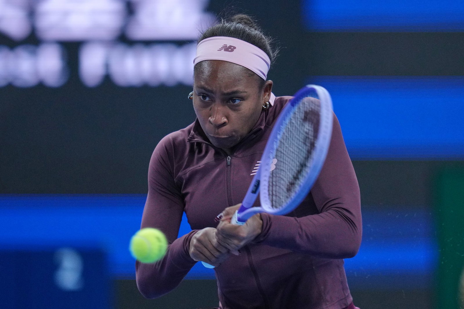Beim Turnier in Peking gab es eine Kontroverse um Coco Gauff. 