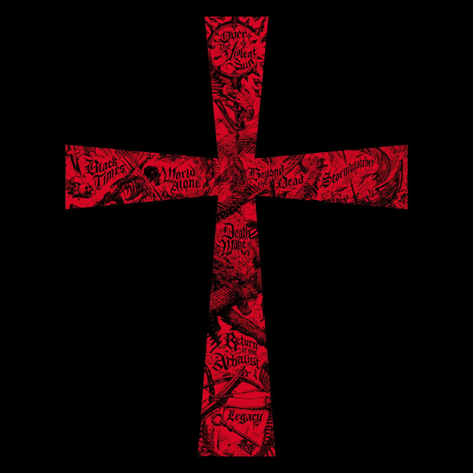 Das Cover des Soloalbums «From The Dark» von Black-Sabbath-Gitarrist Tony Iommi.