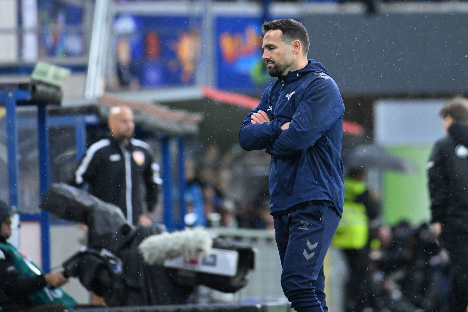 Paderborns Trainer Ralf Kettemann konnte mit der Leistung seines Teams nicht zufrieden sein.