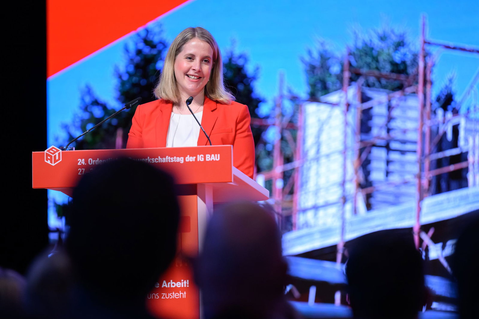 Bundesbauministerin Verena Hubertz kommt aus Trier. (Archivbild)