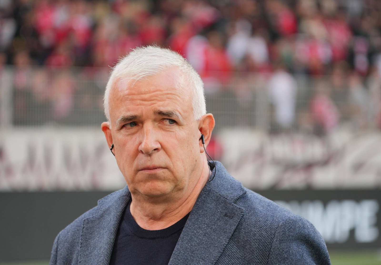 Präsident Zingler sprach vor dem Spiel über die Situation in Berlin.