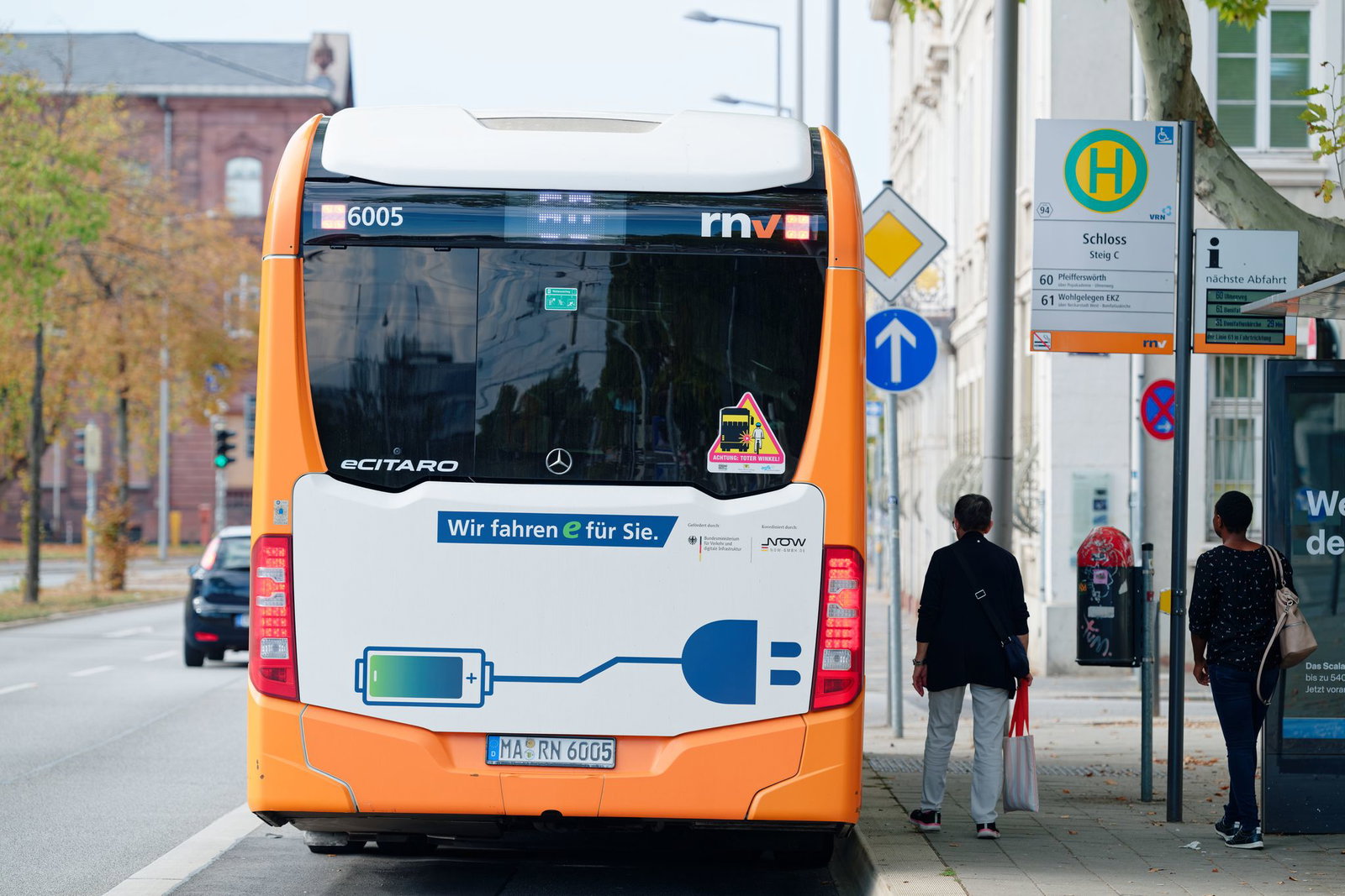 In Mannheim wurde zum Jahreswechsel 60,6 Prozent der Busflotte batterieelektrisch betrieben. (Archivbild) 