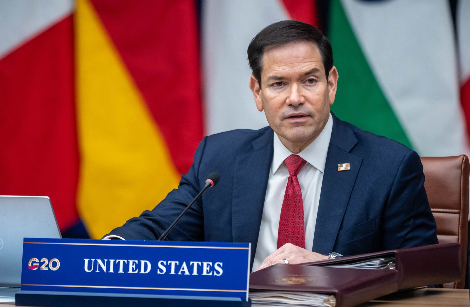 US-Außenminister Marco Rubio eröffnet das Treffen in Atlanta.