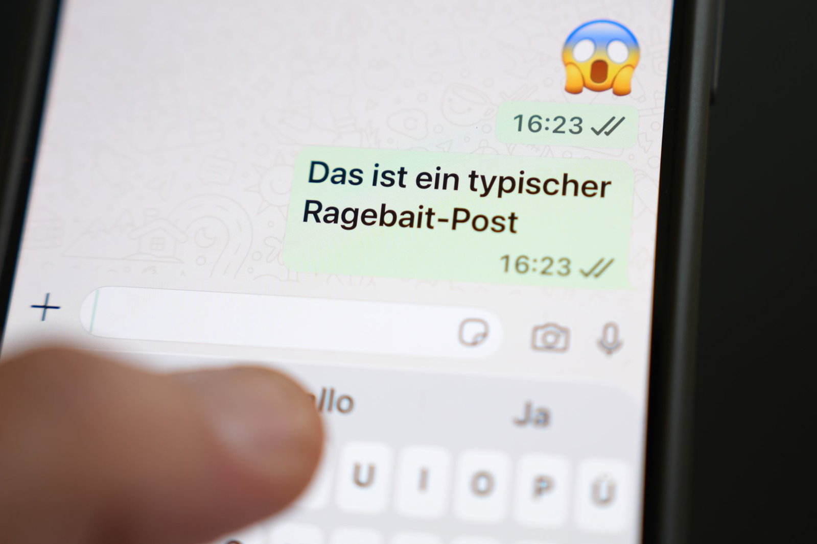 Mit «Ragebait» sind Aussagen gemeint, die absichtlich triggern sollen. (Archivbild)