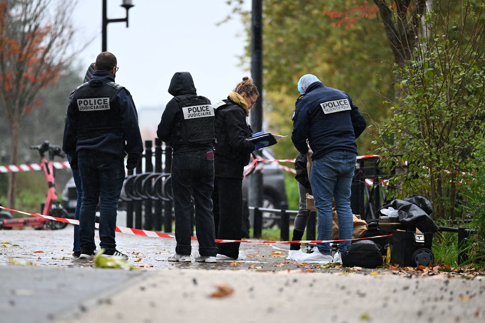 Ein Mann wurde nach Schüssen in Frankreich festgenommen. 
