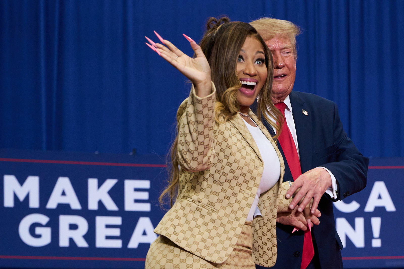 Nicki Minaj x Donald Trump