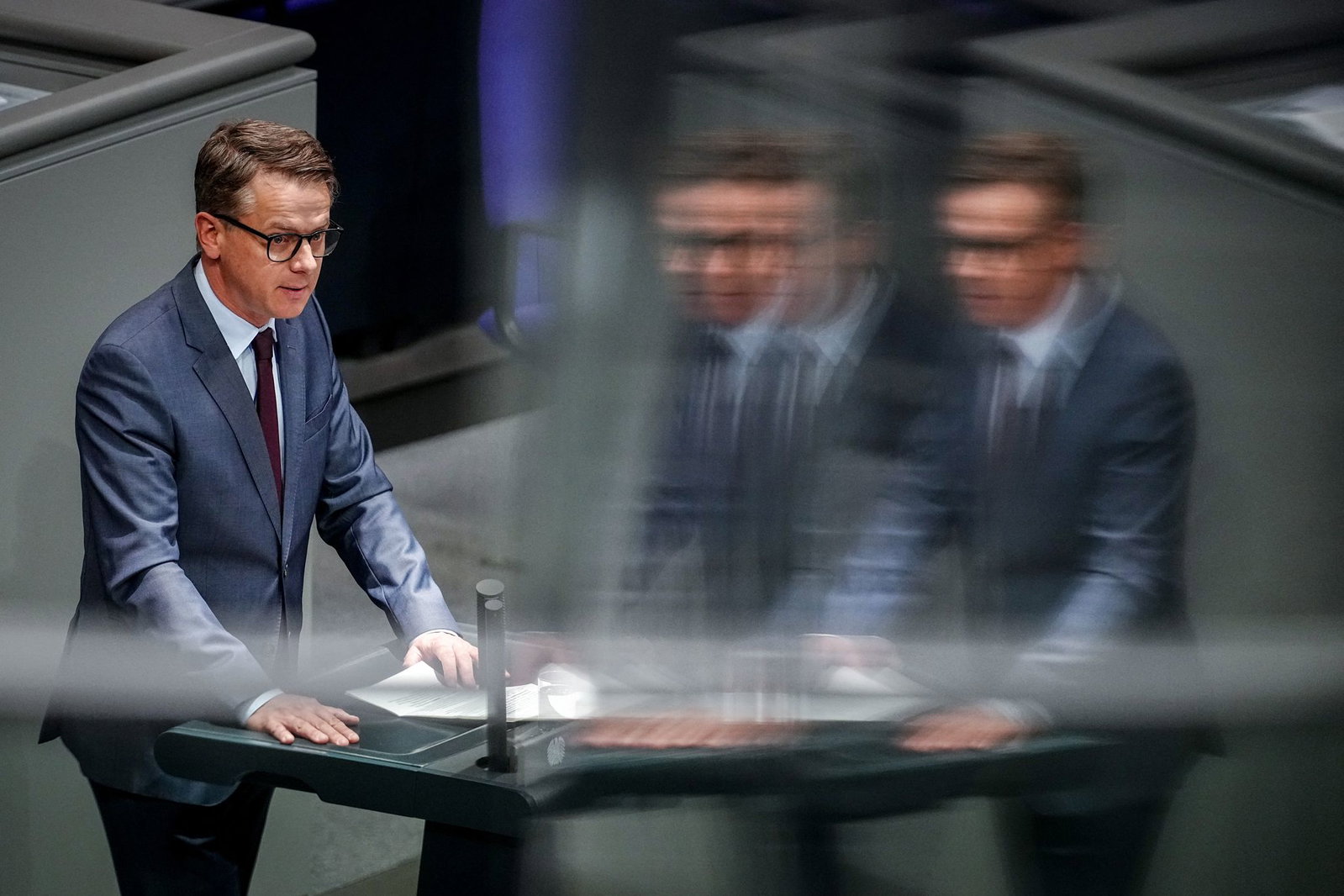 Gesundheitsminister Carsten Linnemann (CDU) dankte auch seinen Vorgängern für die Vorarbeiten zur Notfallreform.