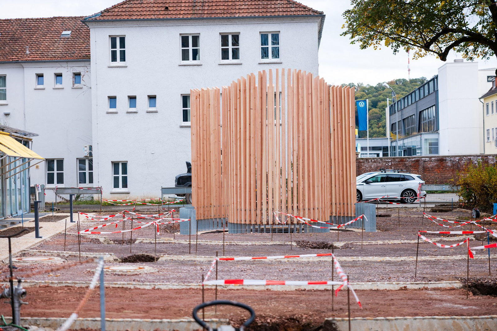Die Arbeiten sind im Zeitplan