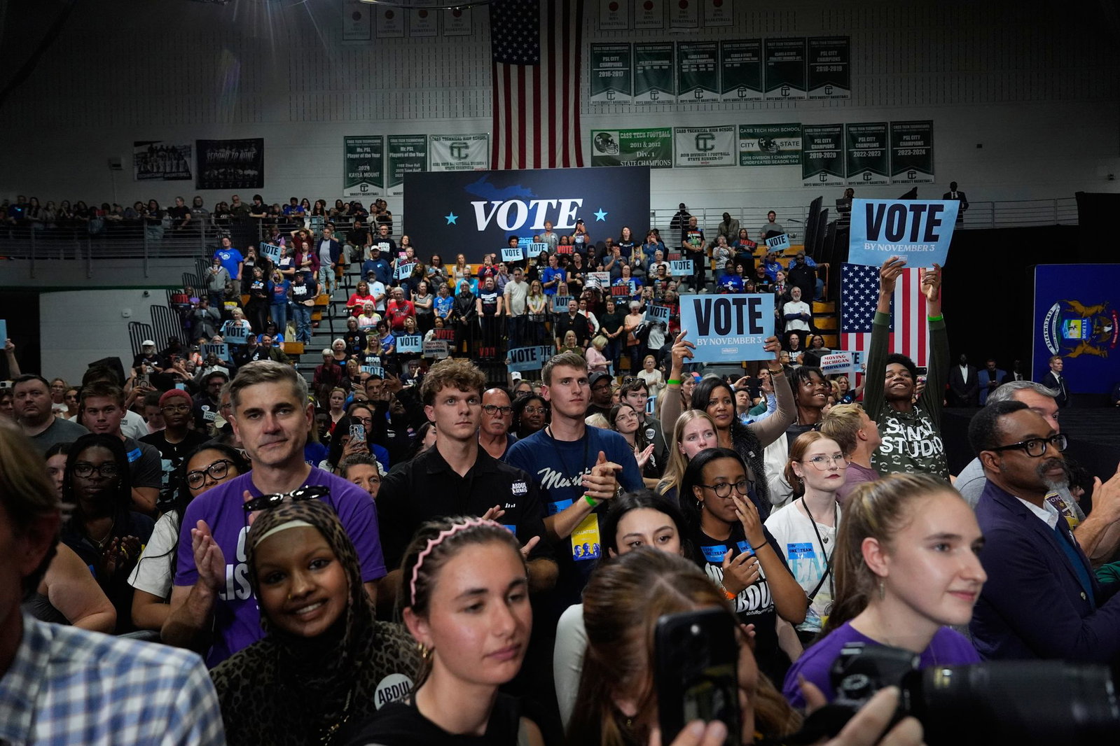 Der Wahlkampf in den USA biegt auf die Zielgerade ein: Nächsten Dienstag wird abgestimmt. (Archivbild)