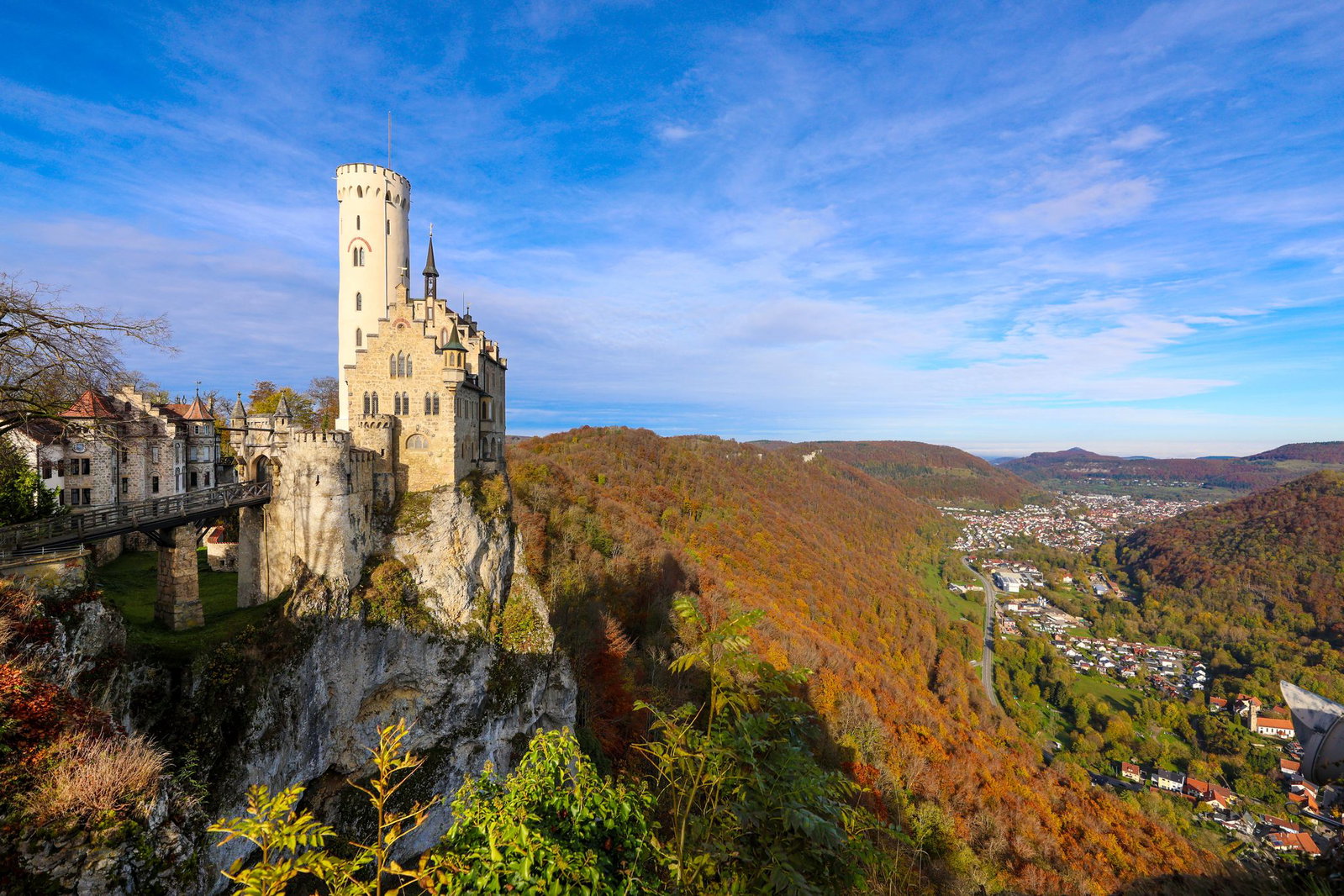 Das Schloss wurde nach einer Romanvorlage gebaut. (Archivbild) 