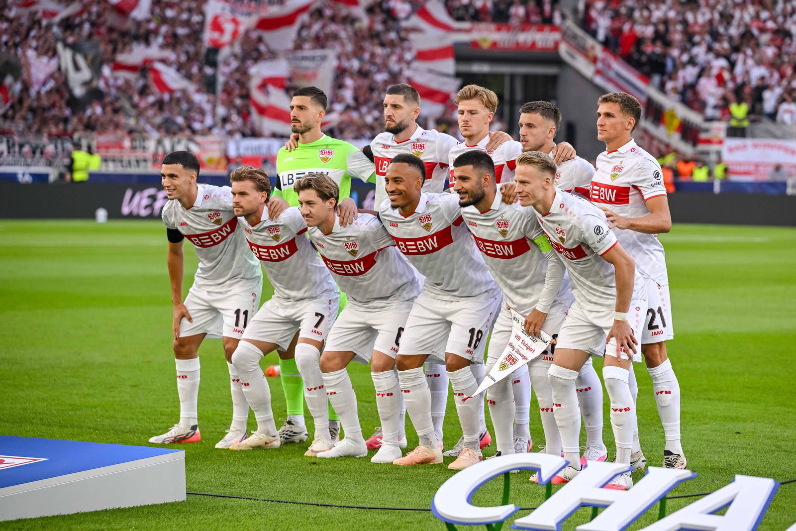 Am Dienstag trifft der VfB Stuttgart auf Atlético Madrid. (Archivbild)