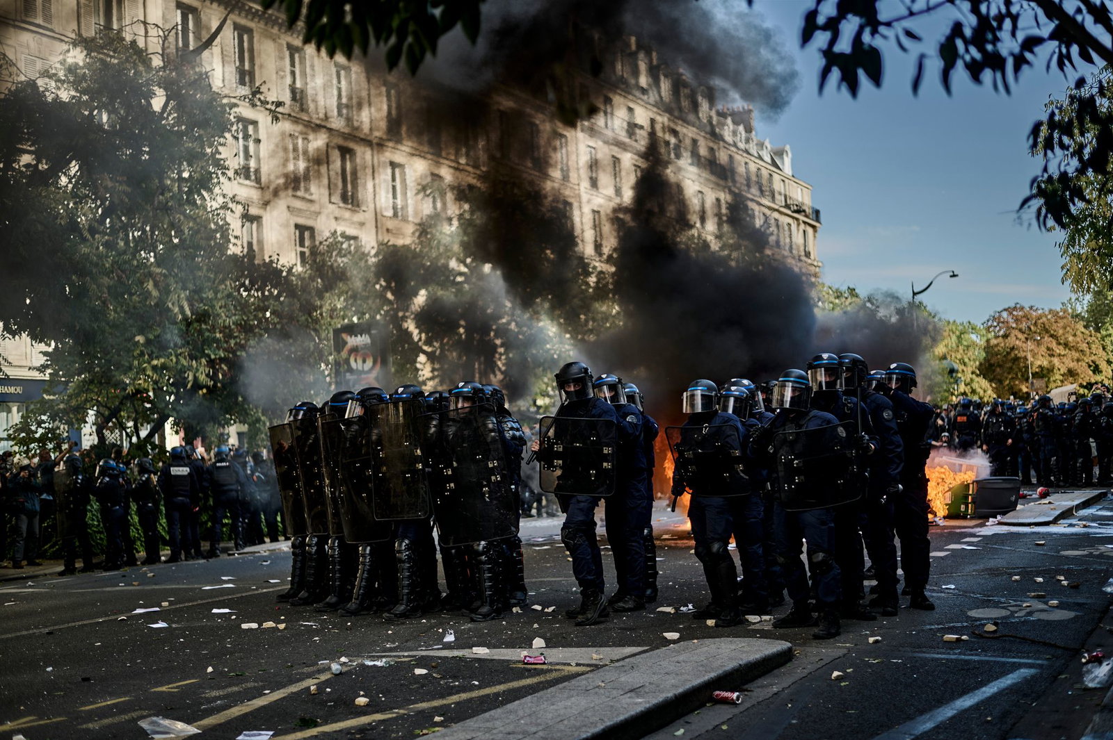 Bei landesweiten Demonstrationen am Samstag in Frankreich befürchten die Behörden Ausschreitungen (Archivbild)