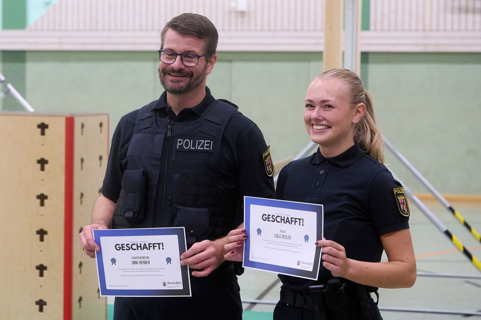 Staatssekretär Herber hätte den Test auch bestanden. 