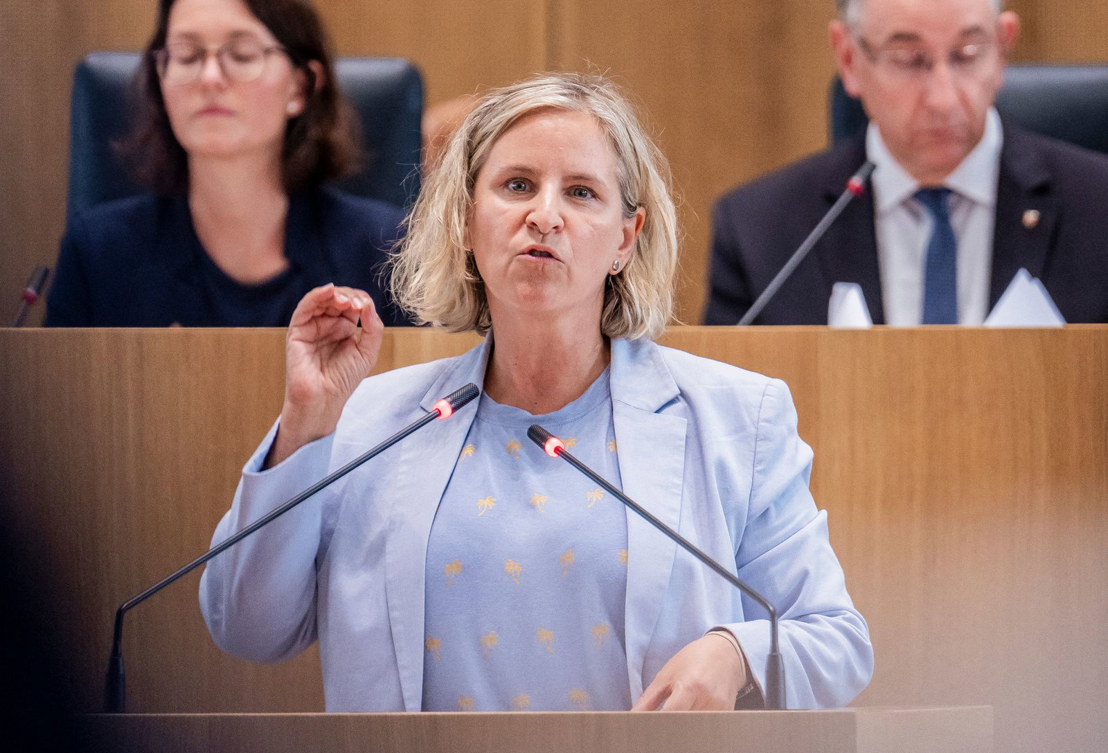 Grünen-Fraktionschefin Eder warnte vor steigenden Kosten für Bürgerinnen und Bürger. (Archivfoto)