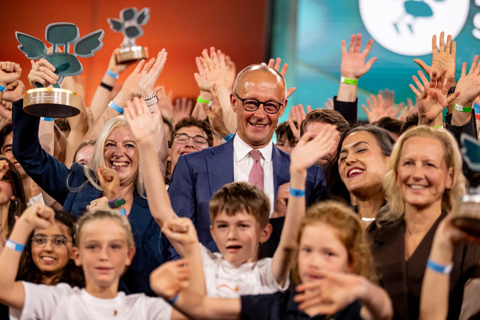 Beim Deutschen Schulpreis gab es für Merz endlich mal positive Impulse. (Archivfoto)