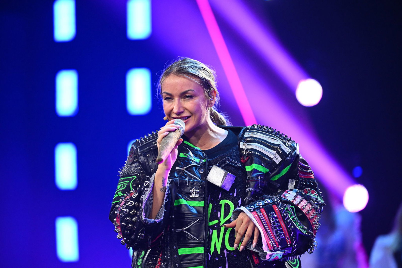 Schlagersängerin Anna-Carina Woitschack belegte den zweiten Platz.