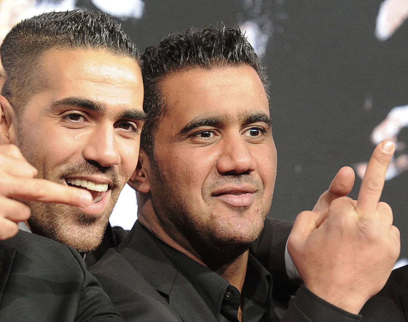 Bushido (links) und Arafat Abou-Chaker zeigten sich in der Vergangenheit häufig gemeinsam in der Öffentlichkeit. (Archivfoto) 