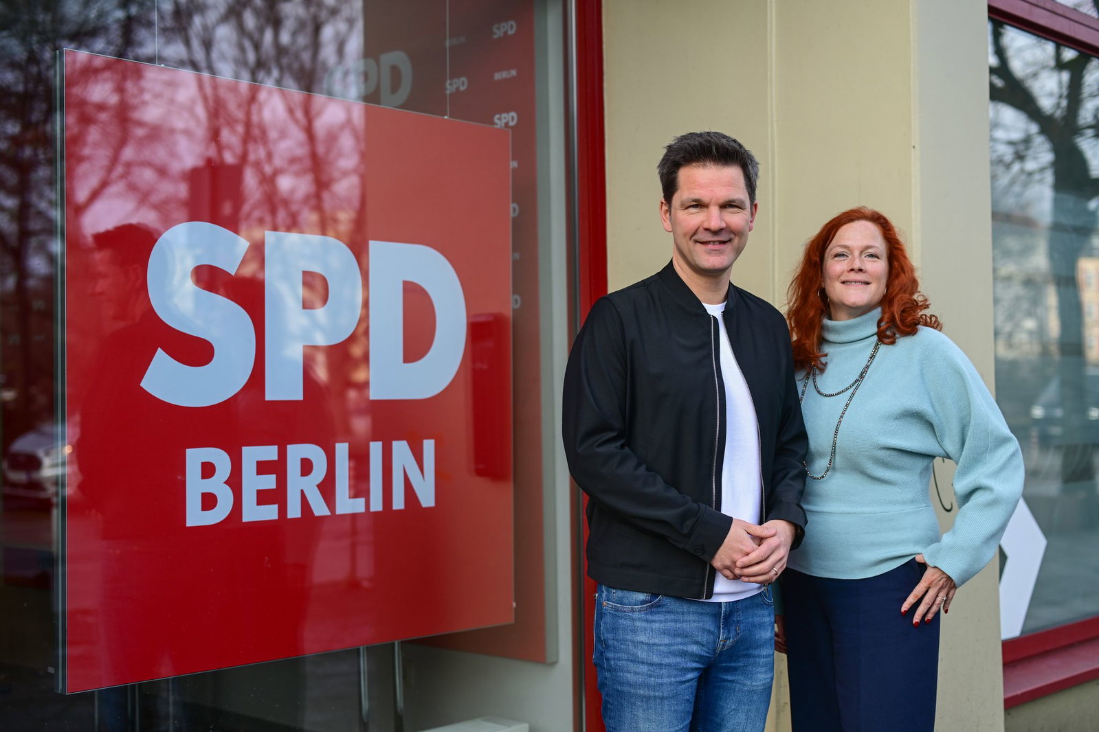 Die Berliner SPD wird von Steffen Krach und Bettina König geführt. (Archivfoto)
