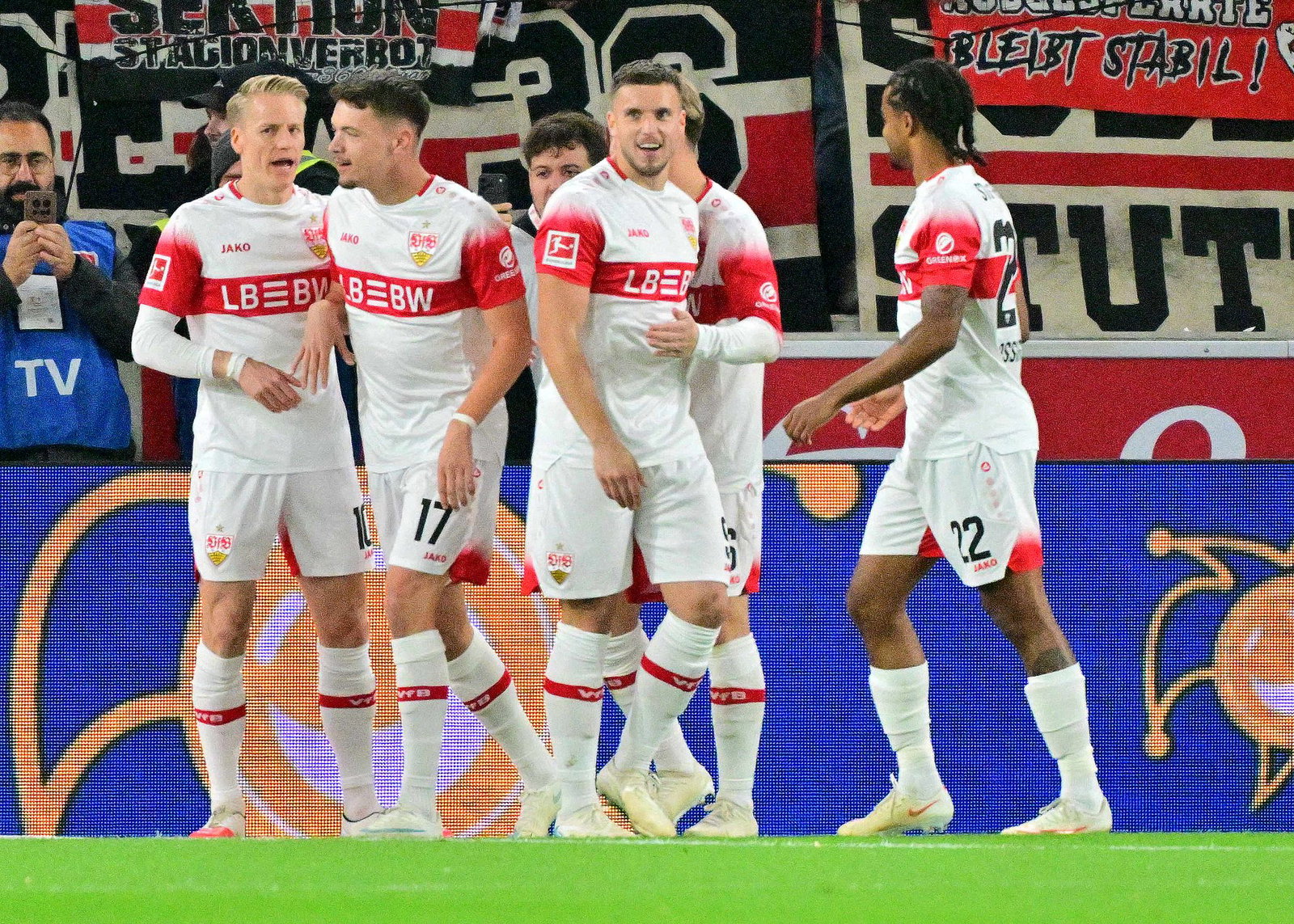 Der VfB ging früh in Führung.