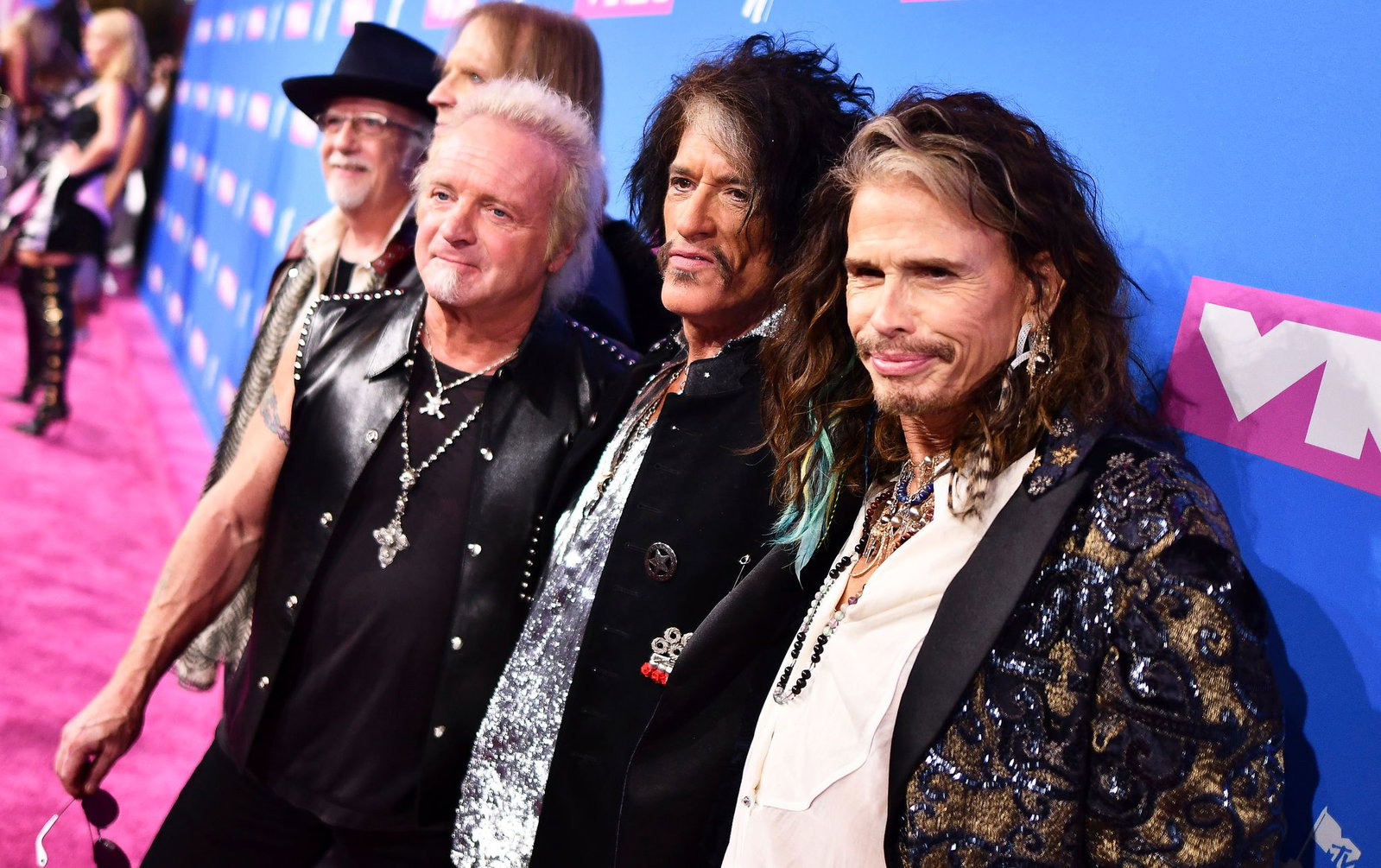 Die Rockband Aerosmith tritt mit zahlreichen Gästen in Los Angeles auf. (Archivbild)