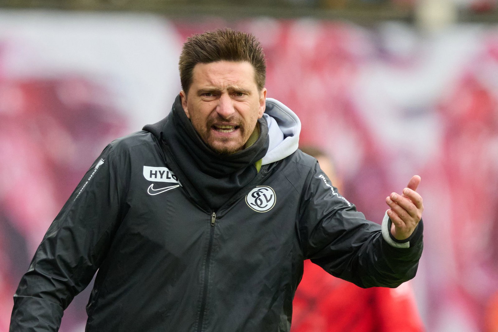 Trainer Vincent Wagner (SV 07 Elversberg) wurmt die Niederlage in Leipzig.