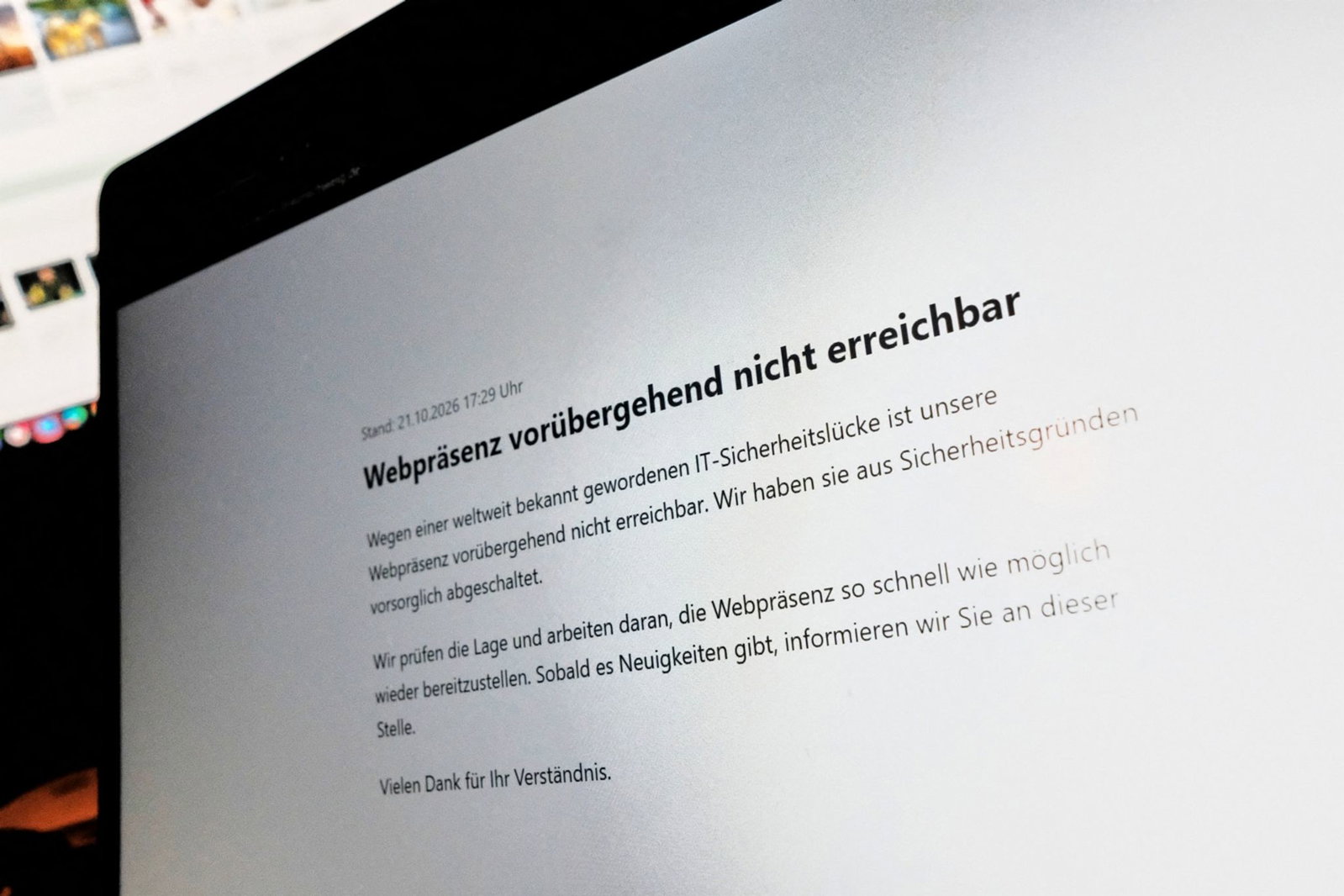 Eine gravierende Sicherheitslücke bedroht weltweit Webseiten.