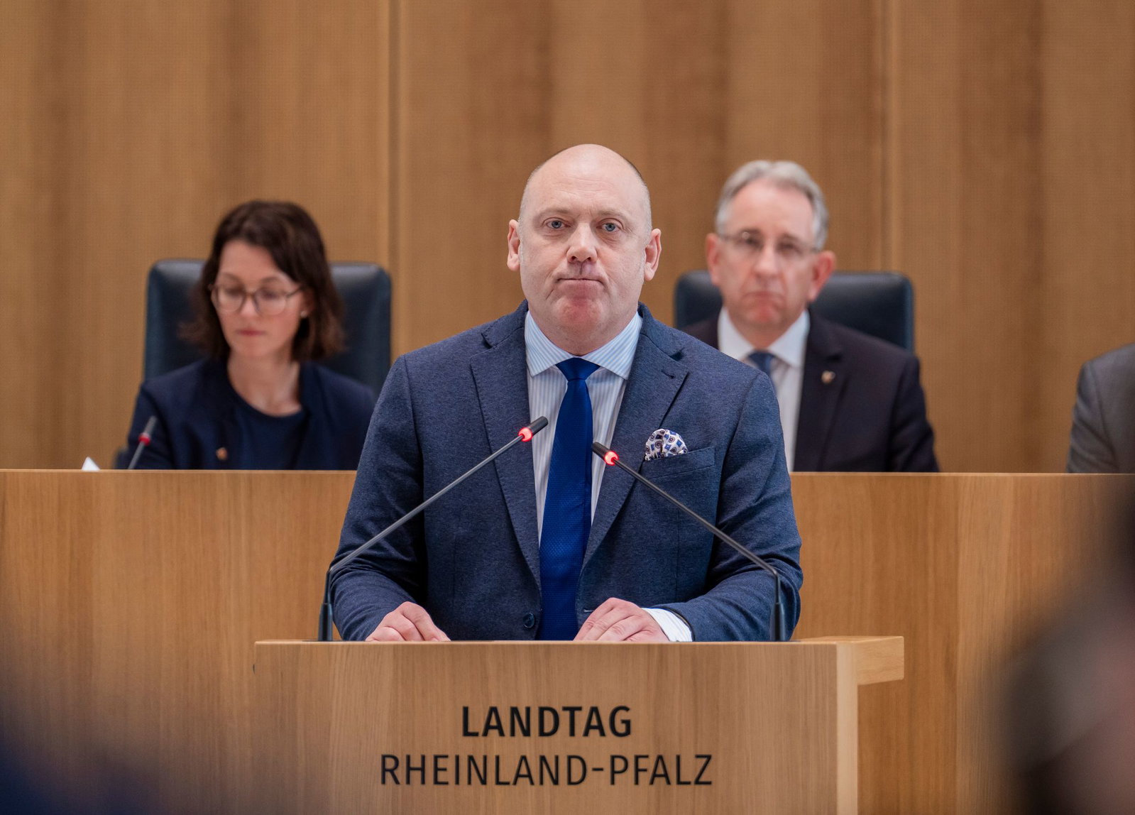 Die AfD-Fraktion mit Joachim Paul fand keine Mehrheit für ihren Antrag. (Archivbild)