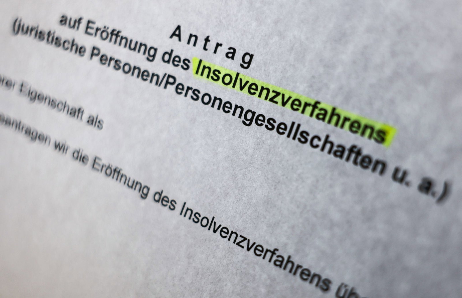 Die schwierige Marktsituation und das zurückhaltende Investitionsverhalten der Kunden hätten es notwendig gemacht, ein Insolvenzverfahren in Eigenverwaltung zu beantragen, teilte die Vollmer Gruppe mit. (Archivbild)