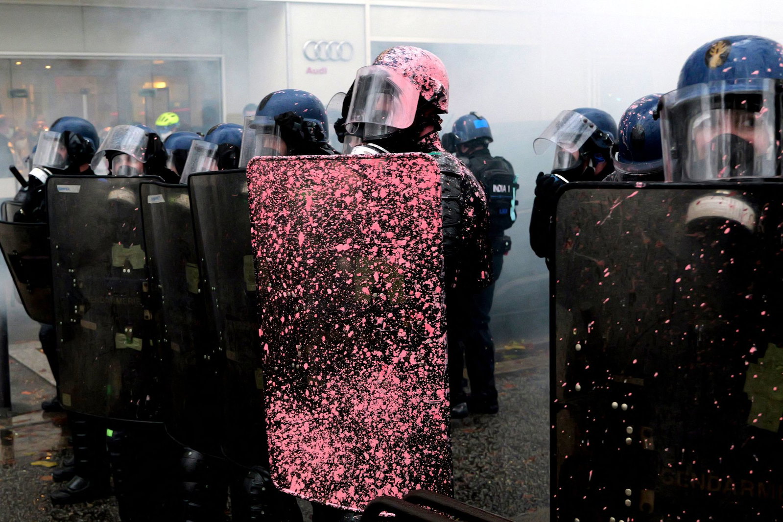 Frankreich mobilisiert für neue Proteste erneut ein Großaufgebot an Polizeikräften. (Archivbild)