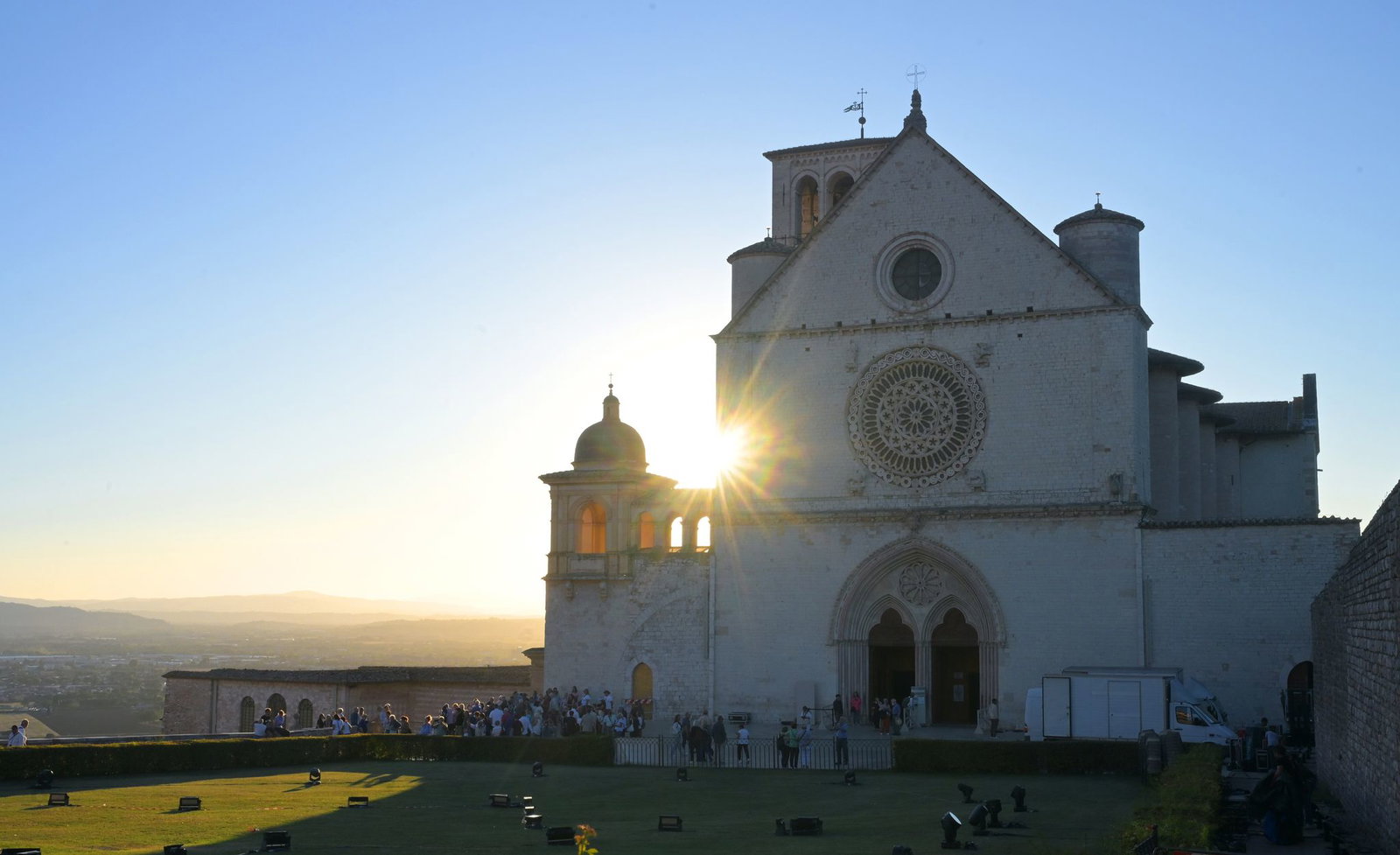 In der Basilika San Francesco ist Franz von Assisi begraben.