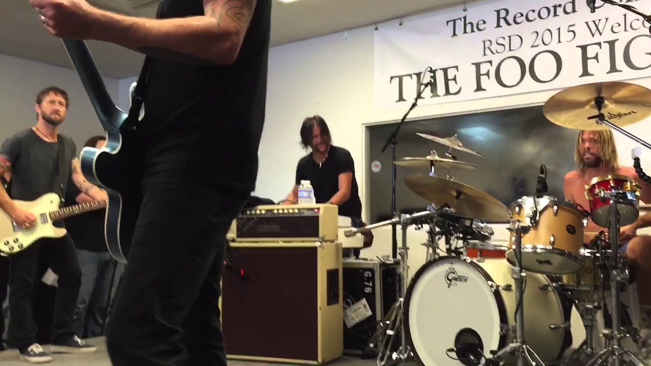 Foo Fighters at "Record Store Day" 2015