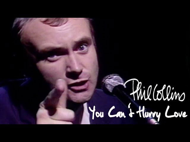 Phil Collins - You Can't Hurry Love (Official Music Video)