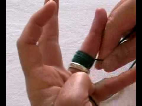 Hilfe bei festsitzendem Ring: Fadenmethode