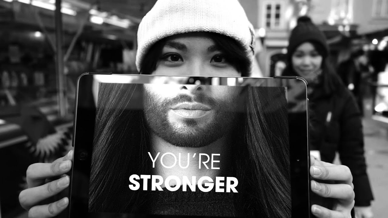 Conchita Wurst – You Are Unstoppable (lyrics video)