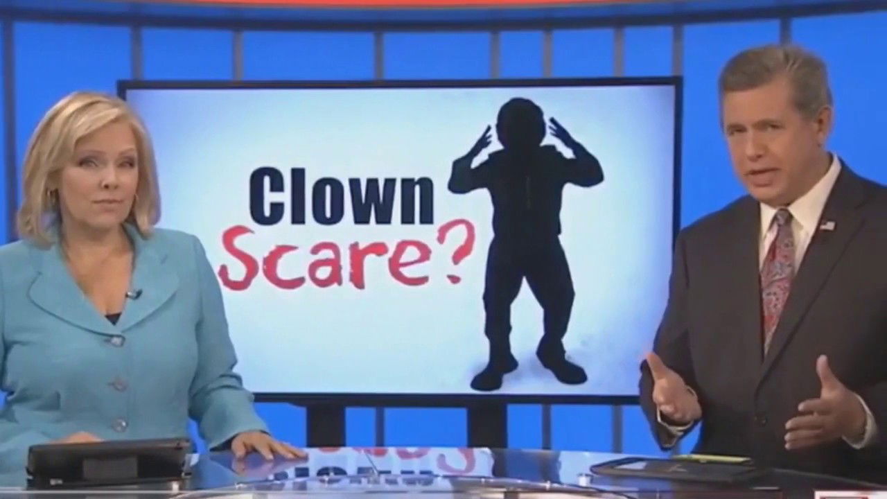 CREEPY CLOWNS CAUGHT ON CAMERA